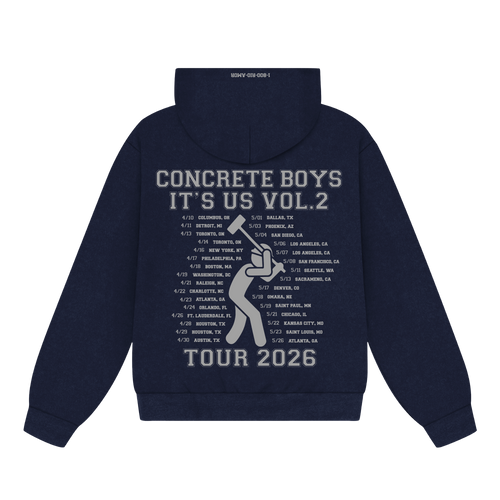 concrete boys tour - call me hoodie