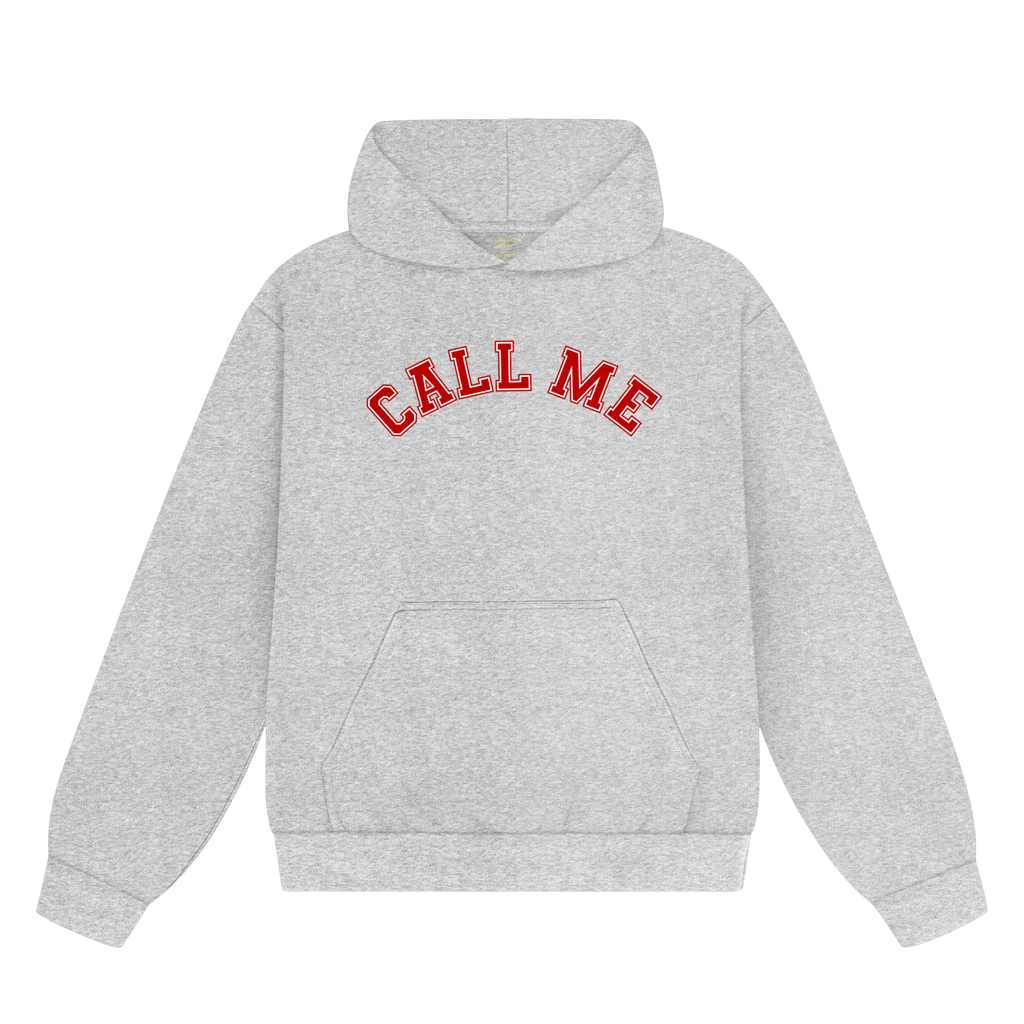 call me hoodie - grey