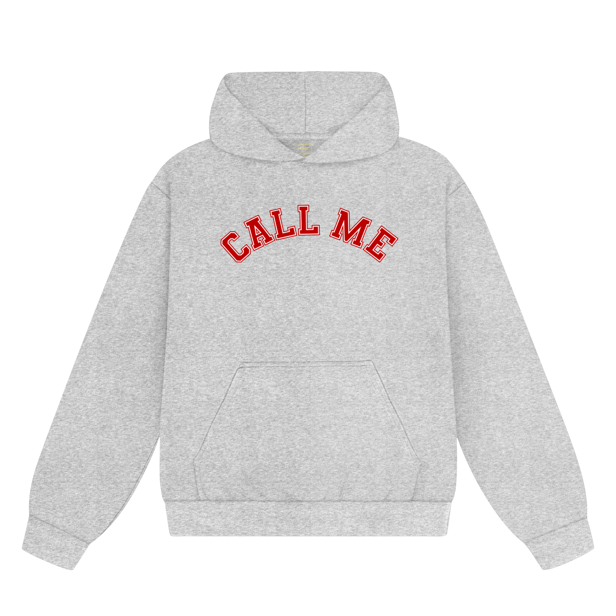 call me hoodie - grey