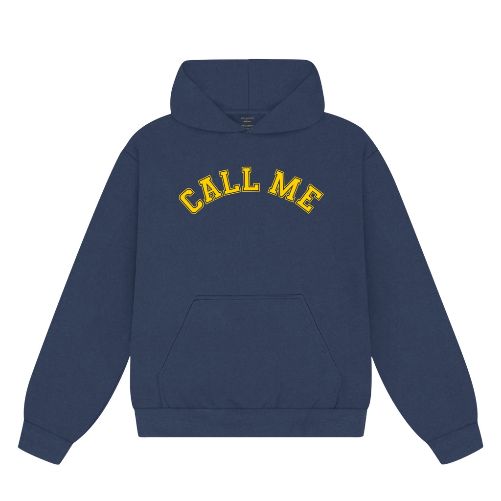 call me hoodie - navy