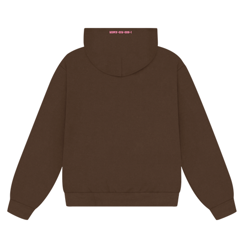 call me hoodie - brown