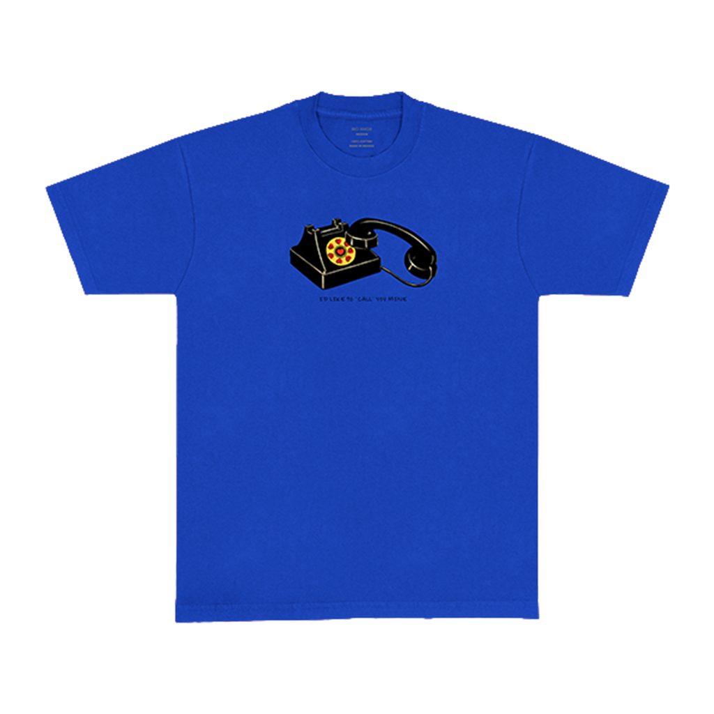 call you mine blue tee