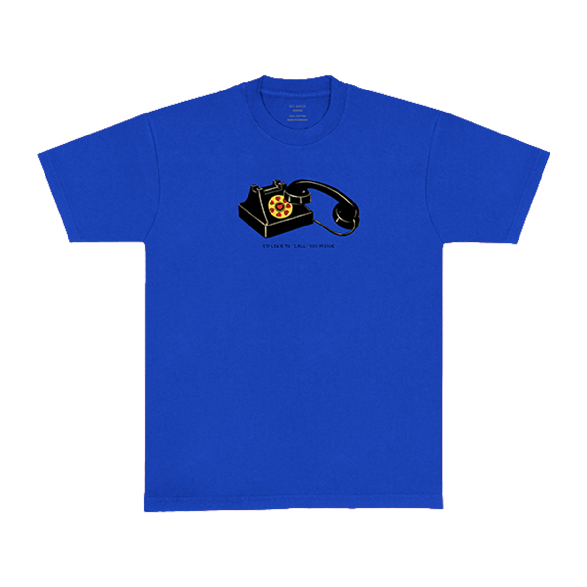 call you mine blue tee