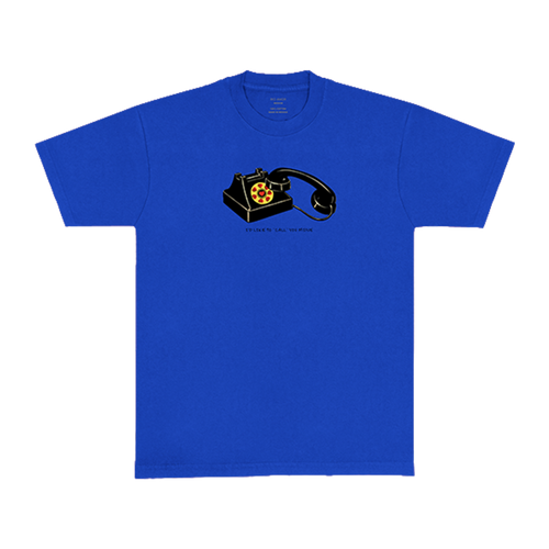 call you mine blue tee